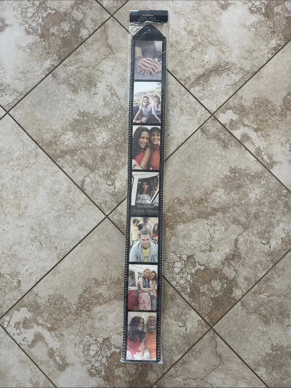 Photo Strip Hanging Frame - Black